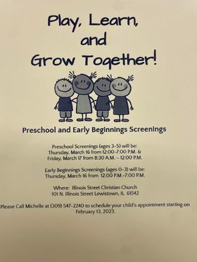 preschool screening